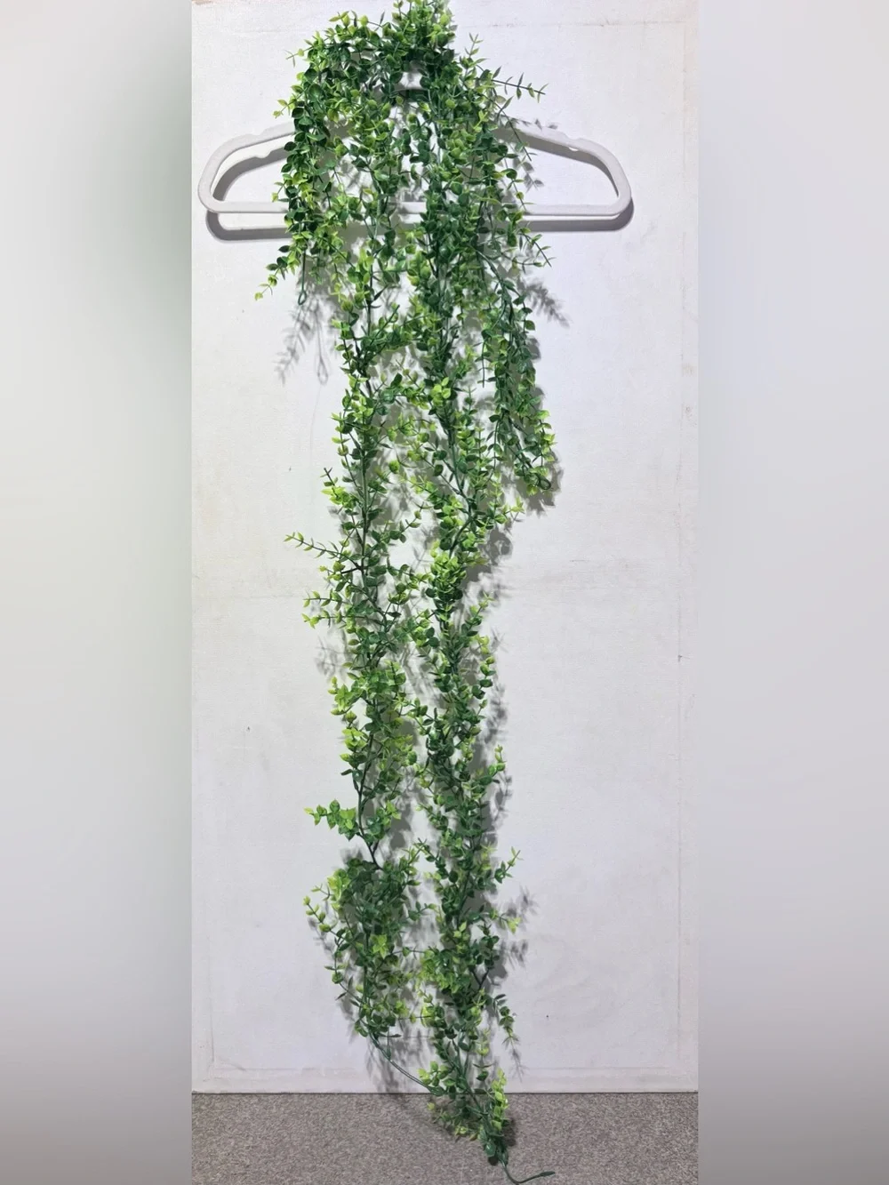 1- Artificial Hanging Eucalyptus Garland - Green